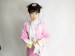 高彩班作品分享:格格妆